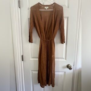 Lucky brand lightweight duster cardigan